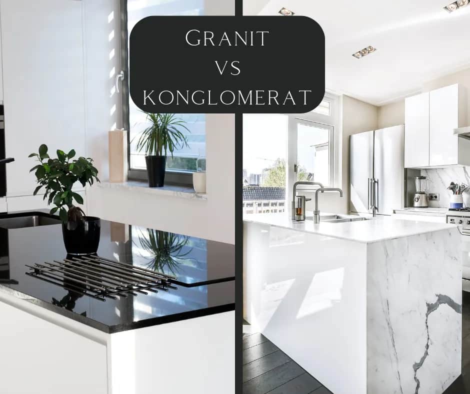 Blat kuchenny konglomerat czy granit - co wybrać, aby nie żałować?
